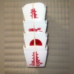 Four Chinese New Year Porcelain Boxes